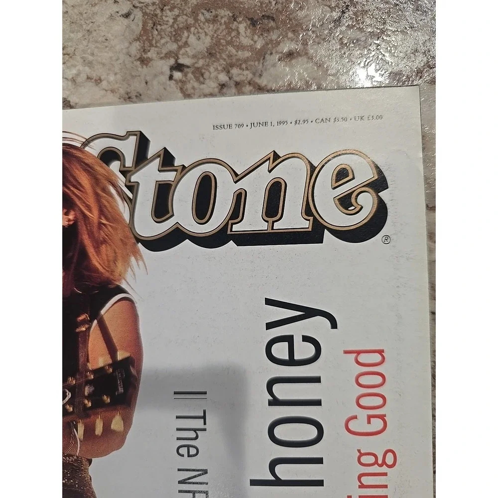 Rolling Stone Magazine June 1995 Melissa Etheridge Mudhoney The NRA Eddie Vedder
